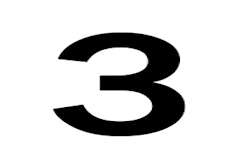image of the number 3